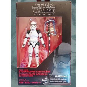 Hasbro Star Wars Black 017 Series First Order Stormtrooper Executioner